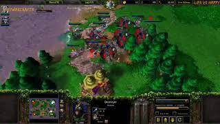 Life (NE) vs Happy (UD) - Netease - Warcraft3 Pro Level Commentary