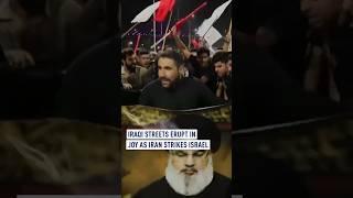 Iraqi Streets Erupt in Joy as Iran Strikes Israel