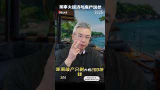  《财富世袭制降临加拿大，36%国家财富掌握在65岁人手中3/N》加拿大经济和房产现状。房地产的周期又一次开始启动了，为何是当下最大的投资课题  #多伦多地产 #多伦多房产 #加拿大