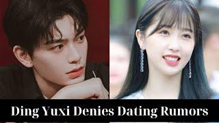 Ding Yuxi Denies Dating Rumors