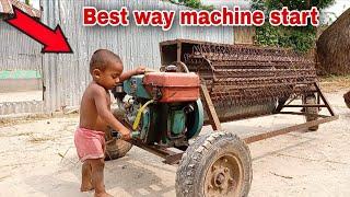 Best way machine start - Funny moment - Amazing machine start (Part=105)