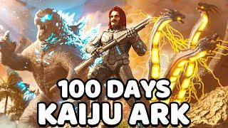 I Spent 100 Days in Kaiju Ark: Survival Evolved