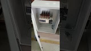 Neatly built  Socomec 400Amps manual change over switch.