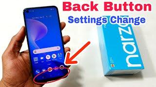 Realme Narzo 50 Set Back Button Settings | How To Set Back Button Settings Realme Narzo 50 | 100% Ok