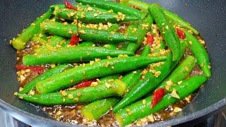 Sarap Grabe! Ganito pala ang The Best na Luto sa Okra! Super Easy, Tipid at Masustansya!