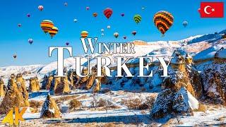 Winter Turkey 4K Ultra HD • Stunning Footage Turkey, Scenic Relaxation Film with Calming Music