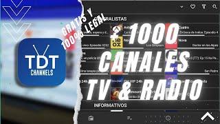Cómo INSTALAR y CONFIGURAR TDTChannels en Smart TV, Chromecast, Fire, Xiaomi y ver TODO LEGAL  