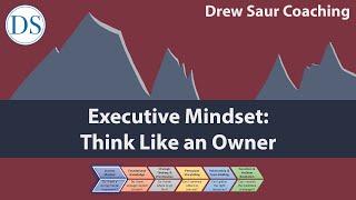 Executive Mindset: Think Like an Owner