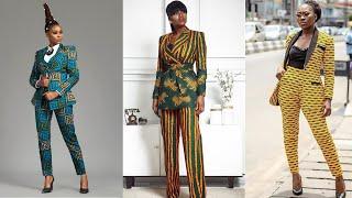 African Fashion: Ankara Suit Style / Office Wears For Prestigious Ladies