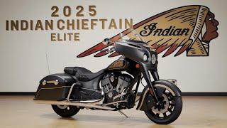 NEW 2025 Indian Chieftain Elite ️Family look Review: The FUTURE of Touring Motorcycles?