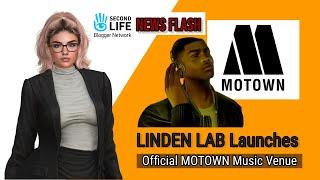 SECOND LIFE UPDATE 2023 - OFFICIAL MOTOWN RECORDS VIRTUAL VENUE LAUNCH