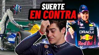  El TREMENDO CHOQUE de Franco COLAPINTO en Las Vegas 2024 - La ESFERA se burla de Checo Pérez