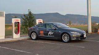 Original Tesla Model S 85 Road Trip Up The Entire American West Coast! New Charging Sites, Old Tesla