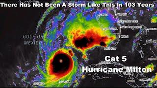 Hurricane Milton Is The First Hurricane To Hit Tampa In 103 Years - X Flare Alert - Sun Diving Comet