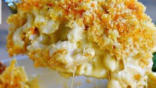 BAKED MAC N CHEESE  /Topped with Breadcrumbs