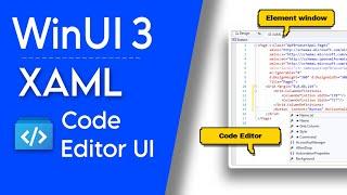 Windows UI 3 : XAML Code Editor UI