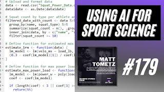 How to Use AI for your Sport Science Projects