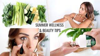 SUMMER WELLNESS | New Green Juice, Allergy Remedy, Beauty Tips… | Annie Jaffrey