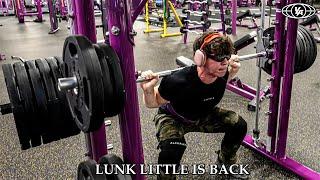 LEXX LITTLE SETS OFF LUNK ALARM AT PLANET FITNESS | HEAVY LEG DAY