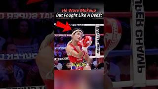 "Lipstick On, Gloves Up! Respect The Fight"#boxing
