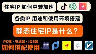 住宅IP是什么？2023住宅IP最全搭建教程丨安卓使用scoks5代理丨住宅IP如何中转加速丨V2rayN .Clash. Proxifier. shadowrocket.SagerNet使用住宅IP