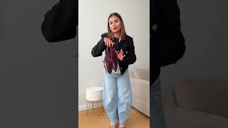 Barrel jeans, horseshoe jeans, outfit inspo, fall outfits, ootd, #denim ootd denim pants, black coat