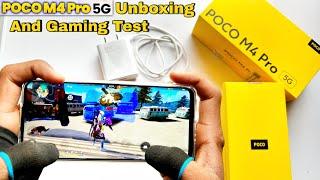 Poco M4 pro 5G unboxing and gaming test MediaTek dimensity 810 6nm processor