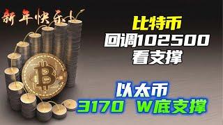 比特幣回調看頸線支撐 | 以太幣日線底部模型 | 以太坊小級別W低看支撐 |