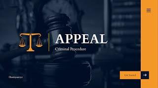 APPEAL IN CRIMINAL CASES