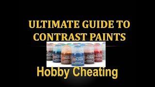 Hobby Cheating 196 - Ultimate Guide to Contrast Paints