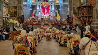 Qhapaq Qolla San Sebastian cantando Señor de los Temblores Cusco