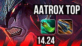 AATROX vs VOLIBEAR (TOP) | 7/2/5, Dominating | KR Diamond | 14.24