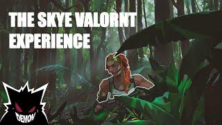 Amazing VALORANT Skye Experience (Ft. 3 year old niece)