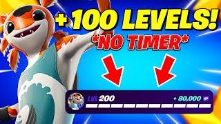 *NO TIMER* Game Breaking FORTNITE XP GLITCH MAP to LEVEL UP FAST!