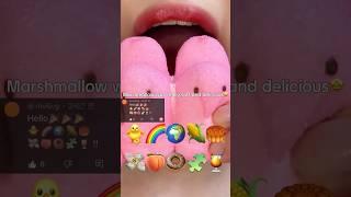 asmr MARSHMALLOW 마시멜로 eating sounds