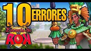 10 Errores Que Quizas Estas Cometiendo - Rise Of Kingdoms en español