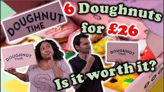 Doughnut Time is it worth £26 // Donuts Review // Doughtnuts