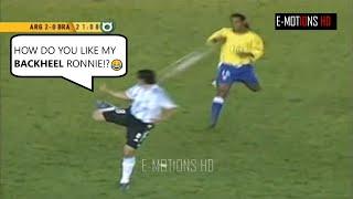 Riquelme's Revenge! The day Juan Roman Riquelme SMASHED RONALDINHO's BRAZIL!