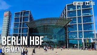 Berlin Hauptbahnhof - Central Station -  Germany [4K HDR] Walking Tour