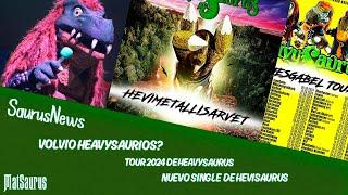 ¡Hevisaurus releases music again after 4 years! ¿Return of Heavysaurios? | SaurusNews #1