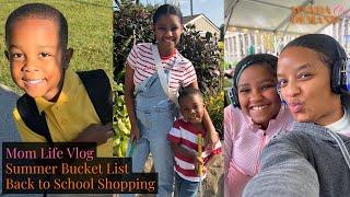 Mom Life: Activities for Kids in Detroit | Shopping for a Tween Girl | Silent Yoga | Back 2 School