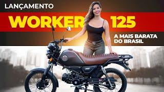 WORKER 125  SHINERAY - A MOTO MAIS BARATA DO BRASIL SHINERAY 125 WORKER | LANÇAMENTO