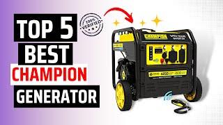 Best Champion Generators on the Market 2024 | Top 5 Best Champion Generator Reviews