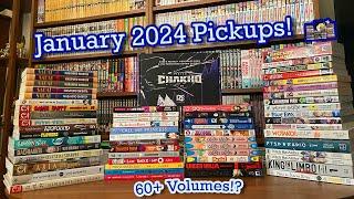 HUGE First Manga Haul of the Year - January 2024 Pickups!