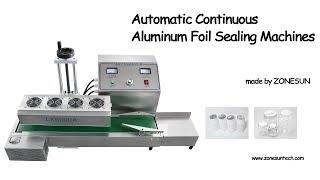 How to use Automatic Continuous Induction Aluminum Foil Sealing Machines