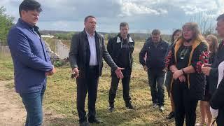 НД ПАРТИИ СЛУГИ НАРОДА Максим Ткаченко и Руслан Горбенко в ВОРОНОВО на Луганщине