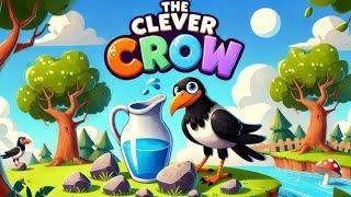 The Clever Thirsty Crow | ‍⬛  motivational kids story | rhymes and stories@CoComelon