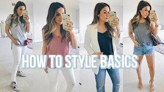 THE BEST BASICS AND HOW TO STYLE FOR SUMMER!  ALEXANDREA GARZA