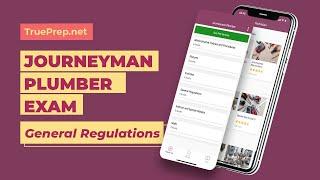 Journeyman Plumber Practice Test 2021 | #4 General Regulations | TruePrep