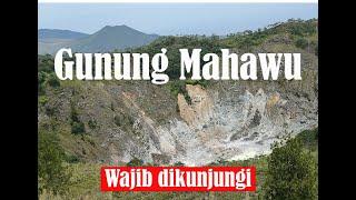 Indahnya Gunung Mahawu Tomohon, mengintari kawah hanya 40 menit, keren dapat melihat Kota Manado